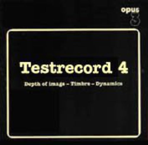 Various Artists - Testrecord 4: Depth Of Image (Vinyl) { vinyl }