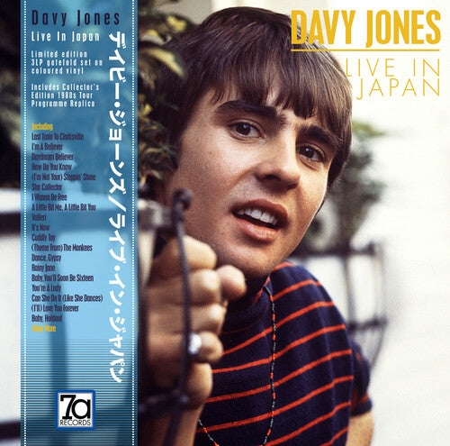 Davy Jones - Live In Japan (Red, White & Blue Vinyl) (Vinyl) { vinyl }