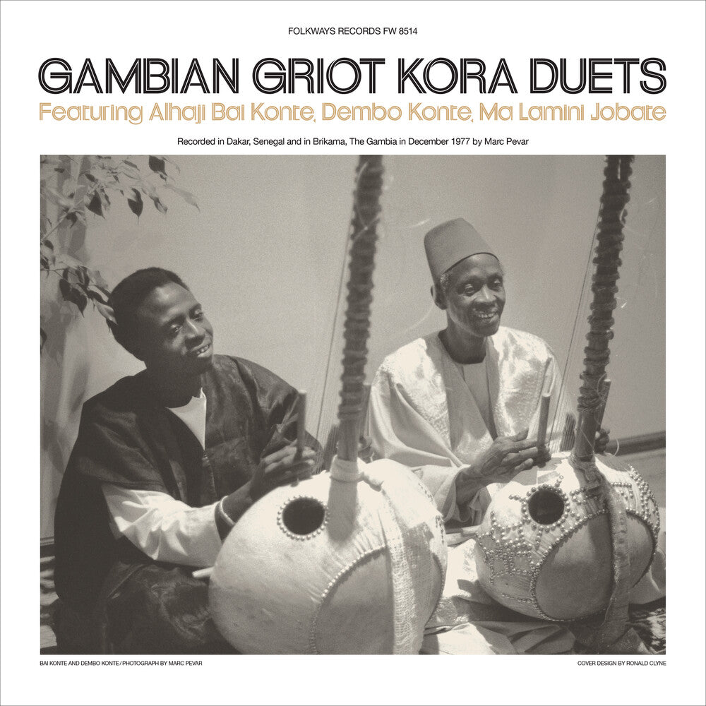 Alhaji Konte Bai / Konte,Dembo / Jobate,Ma Lamini - Gambian Griot Kora Duets (LP) { vinyl }