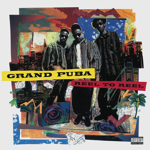 Grand Puba - Reel to Reel (LP-1 Tangerine Orange with Canary Yellow & LP-2 Blue Jay with White) (Vinyl) { vinyl }