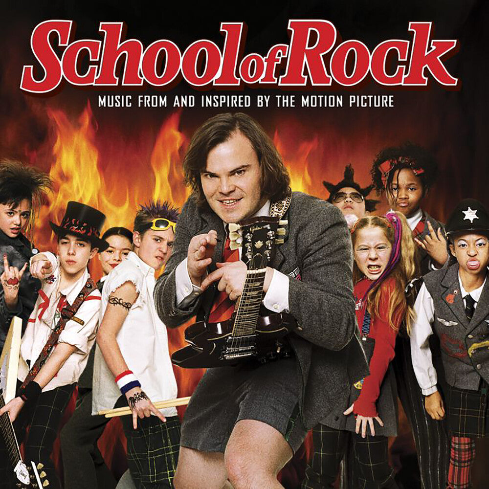 Various Artists - School of Rock (Music From And Inspired By The Motion Picture) (Rocktober 2021 Orange 2LP) { vinyl }