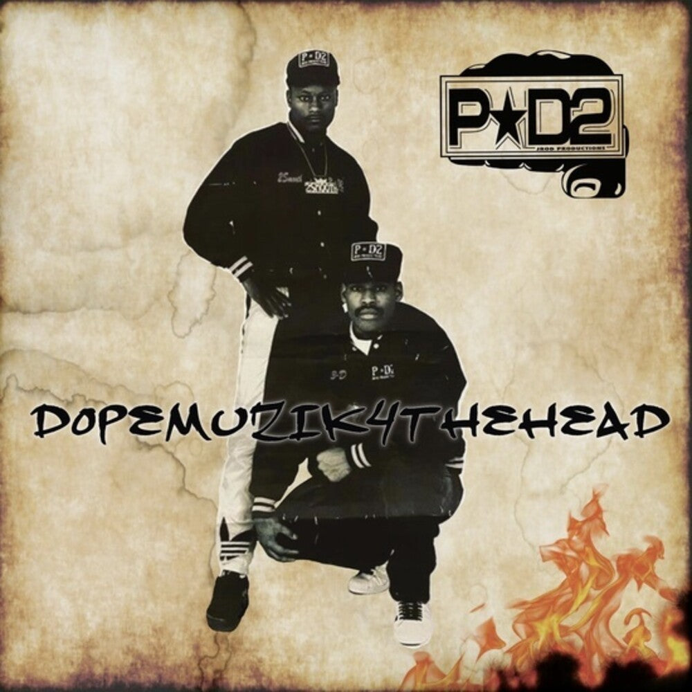 P-D2 - Dopemuzik4thehead (LP) { vinyl }