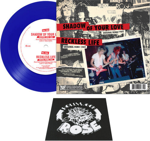 Hollywood Rose - Shadow Of Your Love / Reckless Life (blue) (Vinyl) { vinyl }