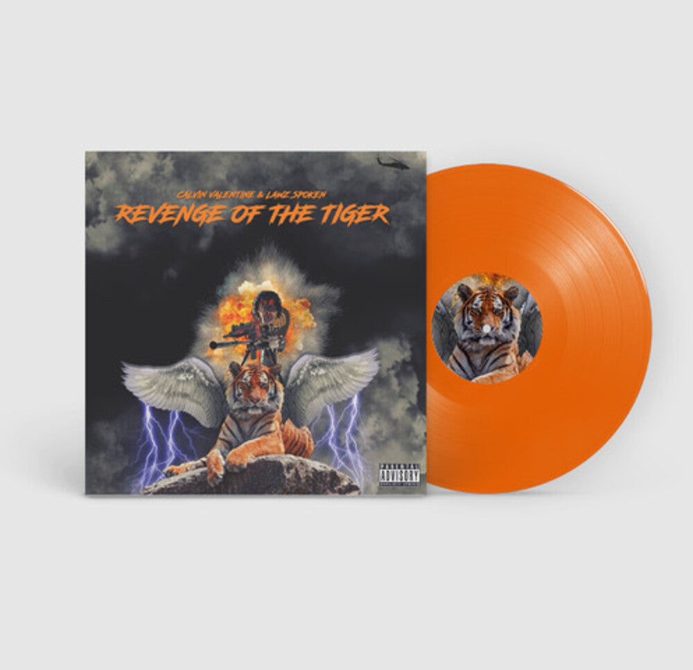 Calvin Valentine / Lawz Spoken - Revenge Of The Tiger (LP) { vinyl }