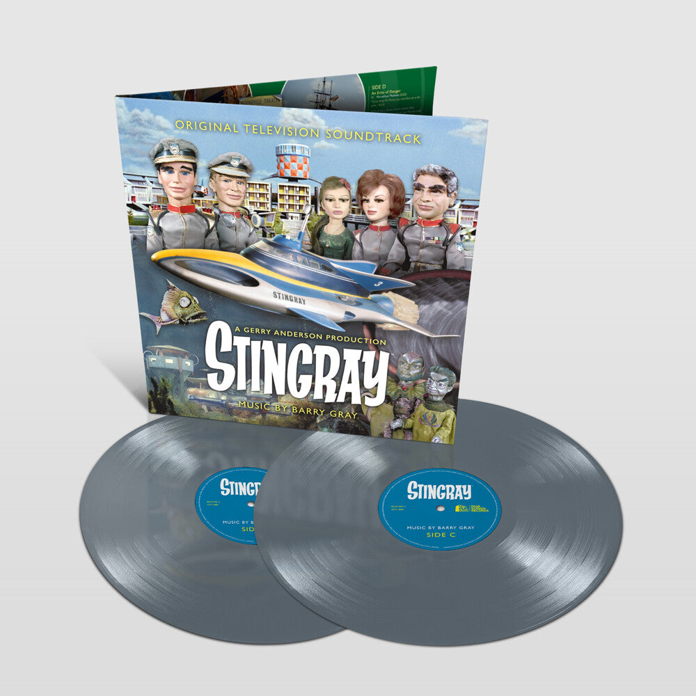 Barry Gray - Stingray - Original TV Soundtrack - Silver Vinyl (LP) { vinyl }