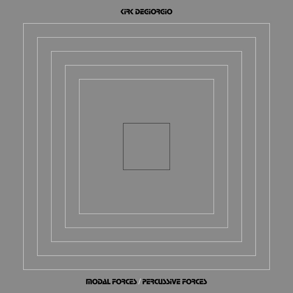 Kirk Degiorgio - Modal Forces / Percussive Forces (LP) { vinyl }
