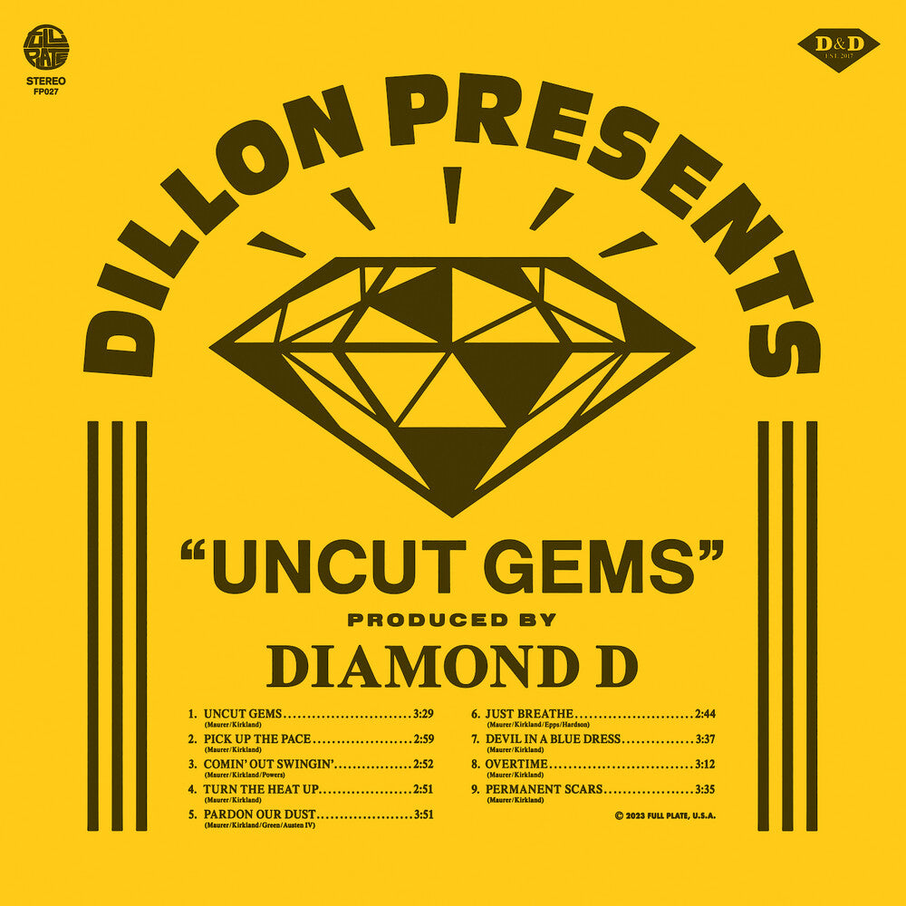 Dillon & Diamond D - Uncut Gems (LP) { vinyl }