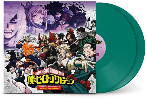 Yuki Hayashi - My Hero Academia: Season 6 (Original Soundtrack) - 140-Gram Green Colored Vinyl (Vinyl) { vinyl }