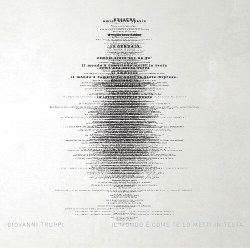 Giovanni Truppi - Il Mondo E Come Te Lo Metti In Testa (Vinyl) { vinyl }