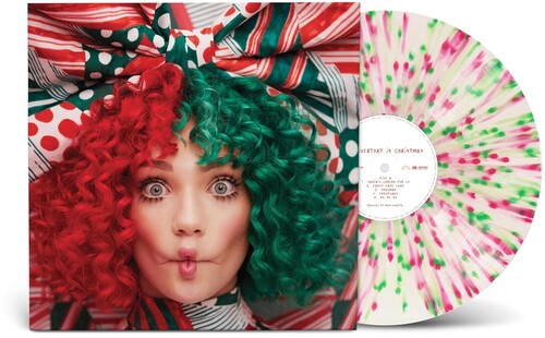 Sia Kate Isobelle Furler - Everyday Is Christmas - Peppermint (White with Red & Green Splatter) Colored Vinyl (Vinyl) { vinyl }