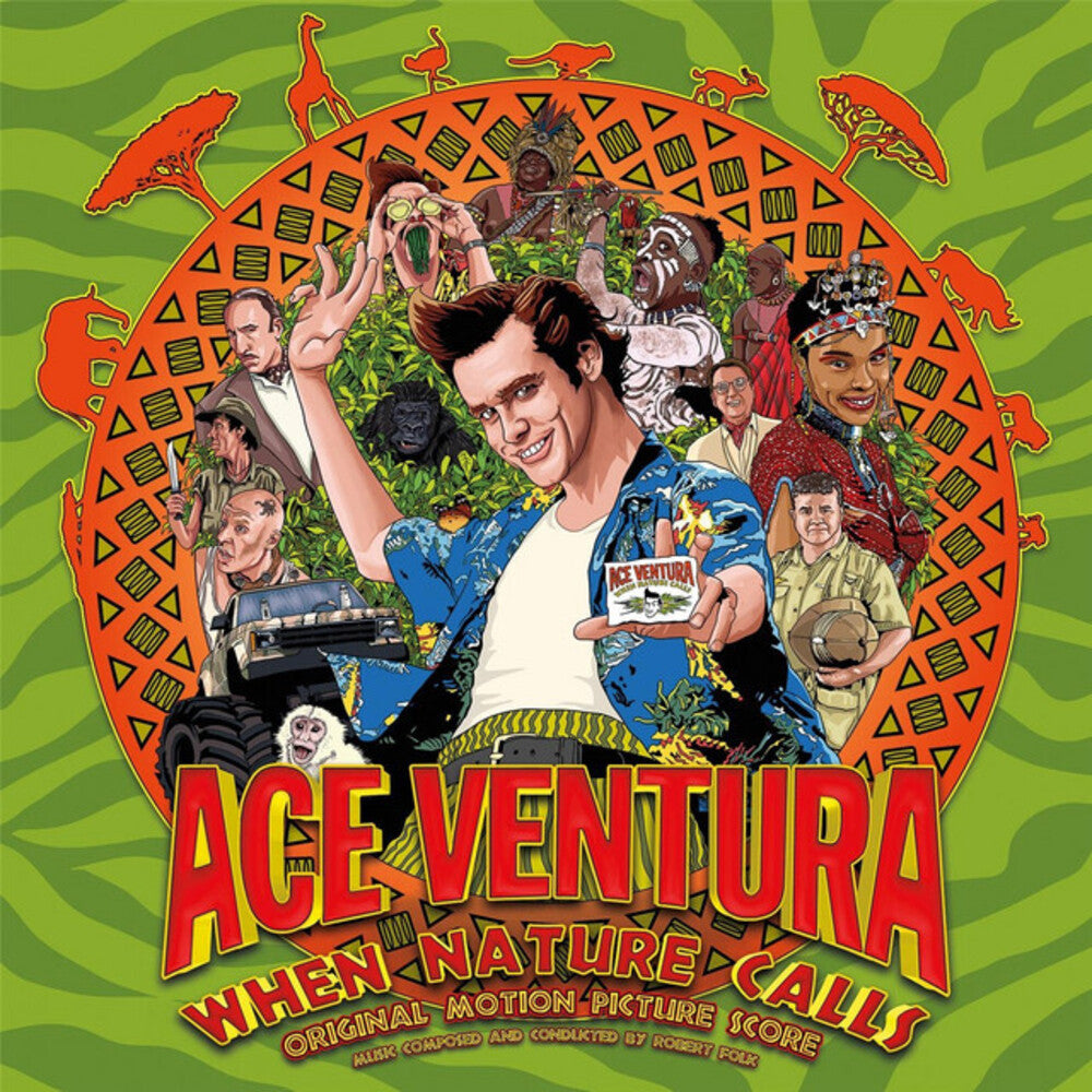 Robert Folk (Colv) (Grn) - Ace Ventura: When Nature Calls - O.S.T. (Colored Vinyl) { vinyl }