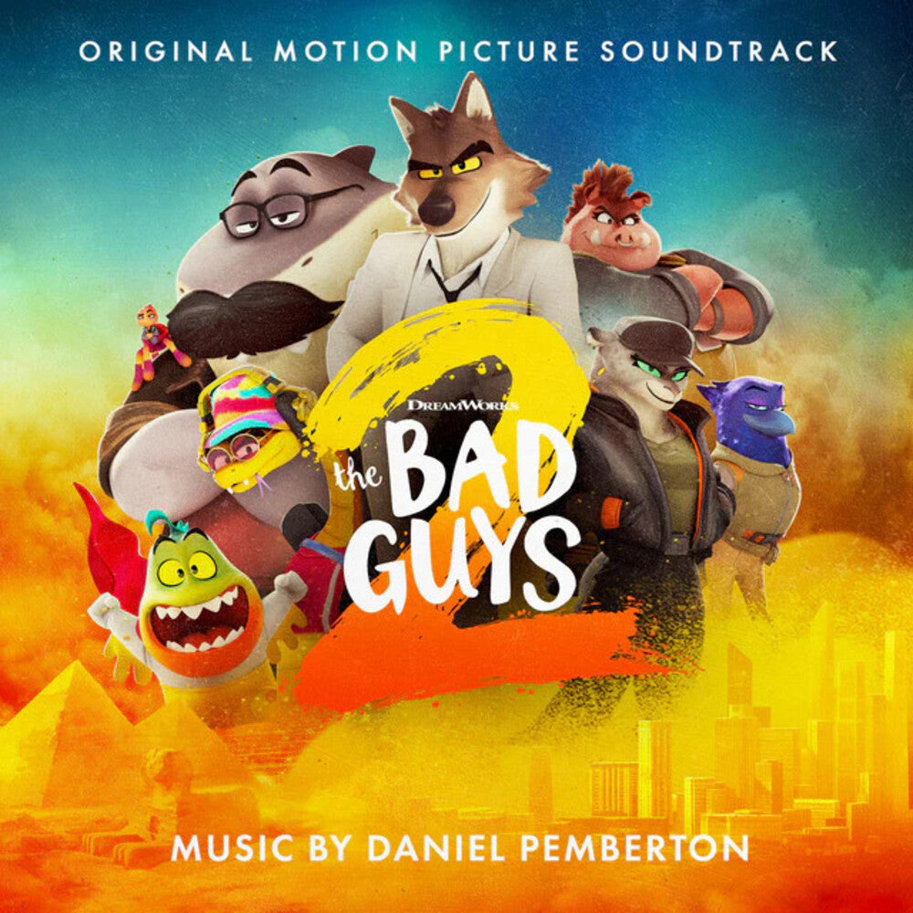 Daniel Pemberton - Bad Guys 2 - O.S.T. (Transparent Red) { vinyl }