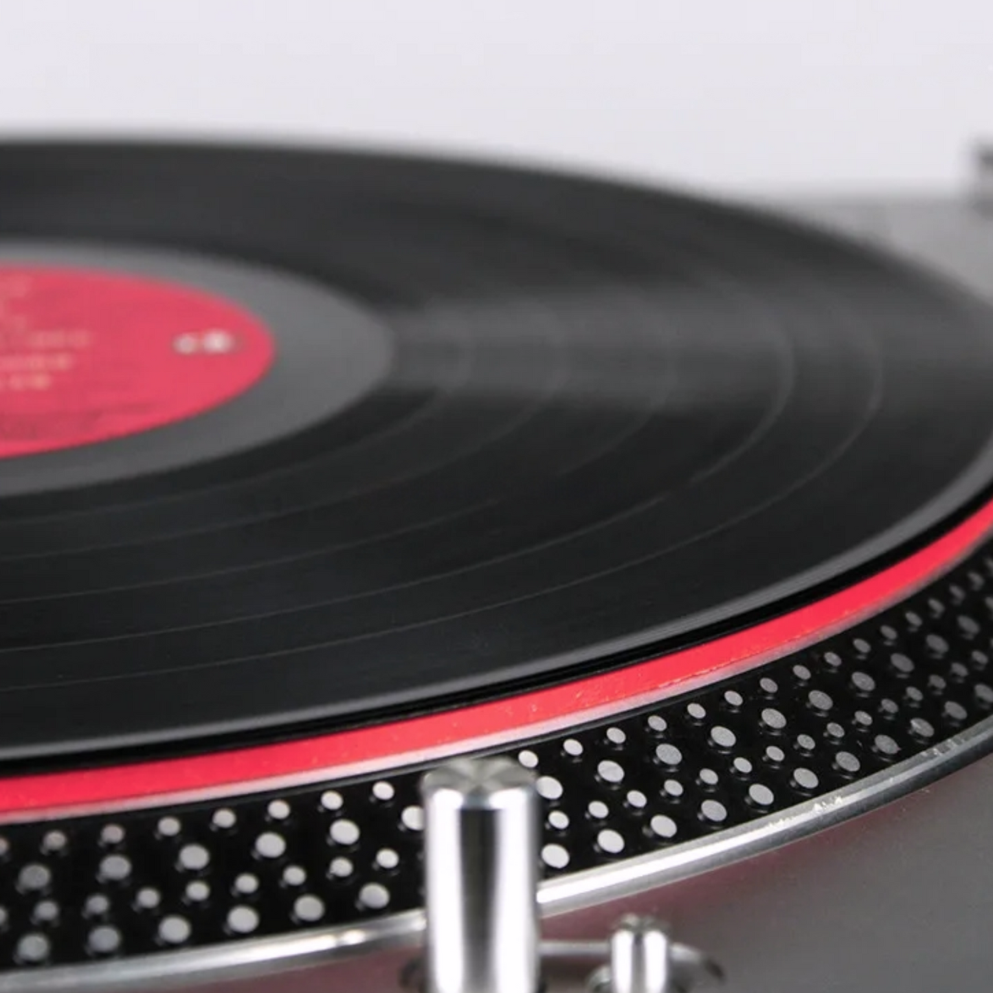 Acrylic Turntable Slipmat (Rebel Rose) Pink