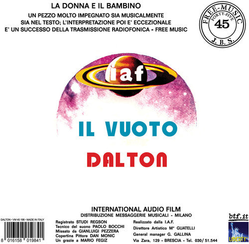 Dalton - La Donna E Il Bambino / Il Vuoto (Vinyl) { vinyl }