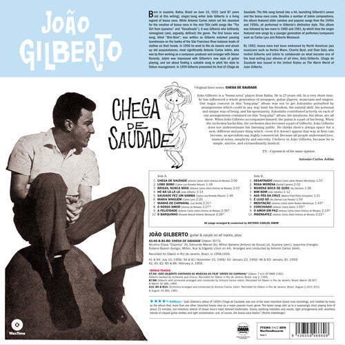 João Gilberto - Chega De Saudade (Vinyl) { vinyl }