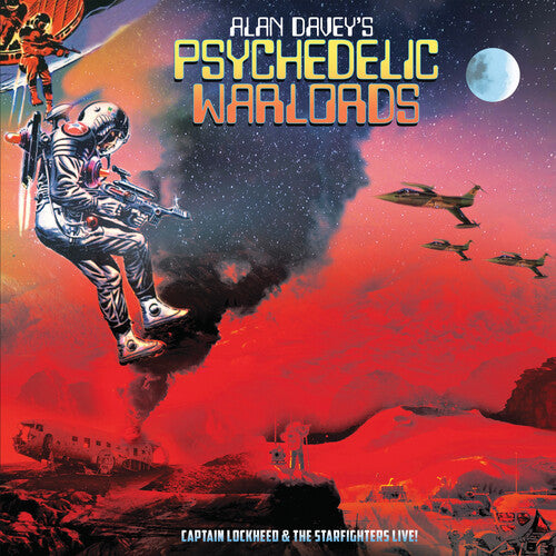 Alan Davey's Psychedelic Warlords - Captain Lockheed And The Starfighters Live! (Vinyl) { vinyl }