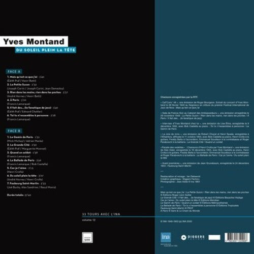 Yves Montand - Du Soleil Plein La Tete (Vinyl) { vinyl }