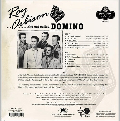 Roy Orbison - The Cat Called Domino (Vinyl) { vinyl }