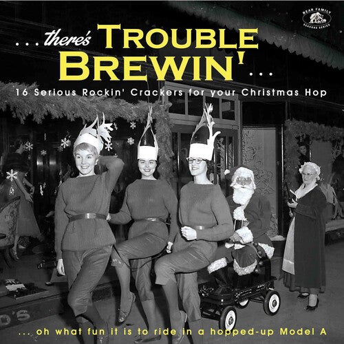Various Artists - There's Trouble Brewin': 16 Serious Rocki' Crackers For Your Christmas Hop (Various Artists) (Vinyl) { vinyl }