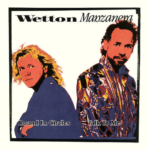 Wetton Manzanera - Round In Circles / Talk To Me (Blue Opaque) (Vinyl) { vinyl }