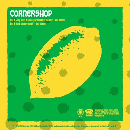 Cornershop - Judy Sucks A Lemon b/w Cork It (Vinyl) { vinyl }