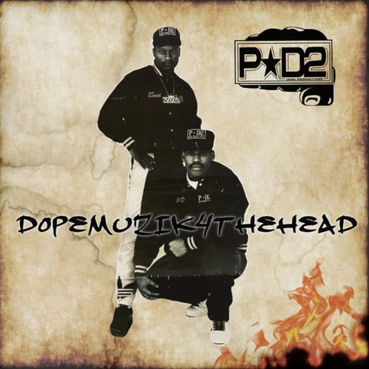 P-D2 - Dopemuzik4thehead (LP) { vinyl }
