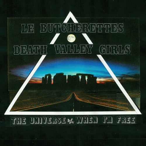 Le Butcherettes - The Universe b/w When I'm Free (Clear w/ Opaque Pink Splatter) (Vinyl) { vinyl }
