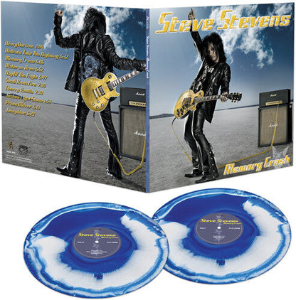 Steve Stevens - Memory Crash - Blue/white Haze (Vinyl) { vinyl }