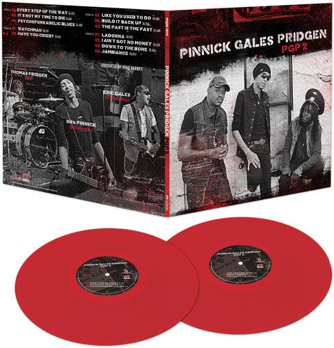Pinnick-Gales-Pridgen - Pgp 2 - Red (Vinyl) { vinyl }