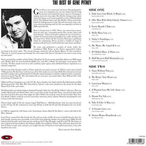 Gene Pitney - Best Of - 180gm Vinyl (Vinyl) { vinyl }