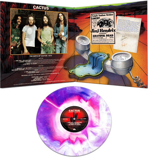 Cactus - The Birth Of Cactus - 1970 - Purple Haze (Vinyl) { vinyl }