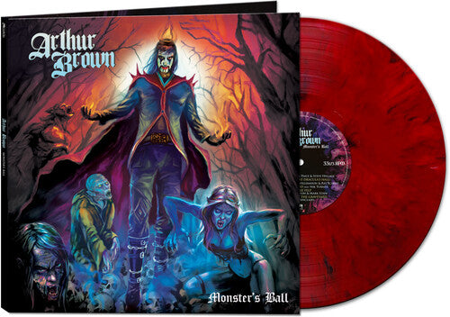 Arthur Brown - Monster's Ball - Red Marble (Vinyl) { vinyl }