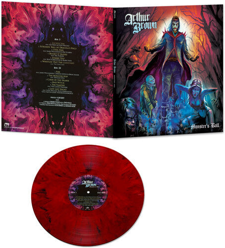 Arthur Brown - Monster's Ball - Red Marble (Vinyl) { vinyl }