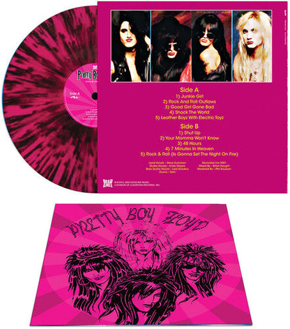 Pretty Boy Floyd - Live On The Sunset Strip - Pink/black Splatter (Vinyl) { vinyl }