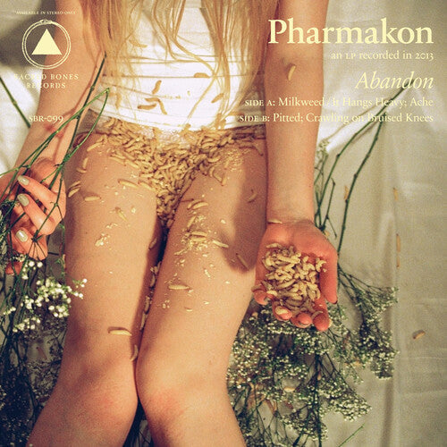 Pharmakon - Abandon - Sb 15 Year Edition - Black White & Orange Starburst (Vinyl) { vinyl }