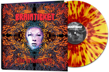 Brainticket - Live In Rome 1973 - Red/yellow Splatter (Vinyl) { vinyl }
