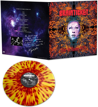 Brainticket - Live In Rome 1973 - Red/yellow Splatter (Vinyl) { vinyl }