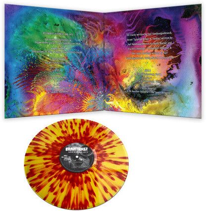 Brainticket - Live In Rome 1973 - Red/yellow Splatter (Vinyl) { vinyl }
