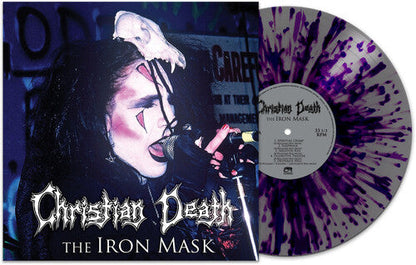 Christian Death - The Iron Mask - Silver/purple Splatter (Vinyl) { vinyl }