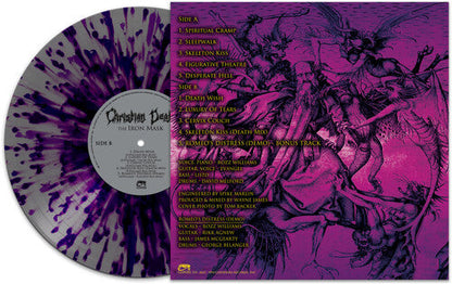 Christian Death - The Iron Mask - Silver/purple Splatter (Vinyl) { vinyl }