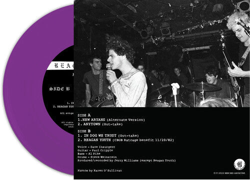 Reagan Youth - New Aryans - Purple (Vinyl) { vinyl }