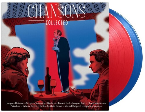 Various Artists - Chansons Collected / Various - Limited 180-Gram Red & Blue Colored Vinyl (Vinyl) { vinyl }