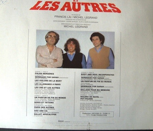 Francis Lai - Les Uns Et Les Autres (Vinyl) { vinyl }