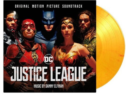 Danny Elfman - Justice League (Original Soundtrack) - Limited 180-Gram 'Flaming' Orange Colored Vinyl (Vinyl) { vinyl }