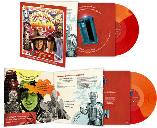 Doctor Who - Amazing World Of Doctor Who - Limited Red & Orange Colored Vinyl (Vinyl) { vinyl }