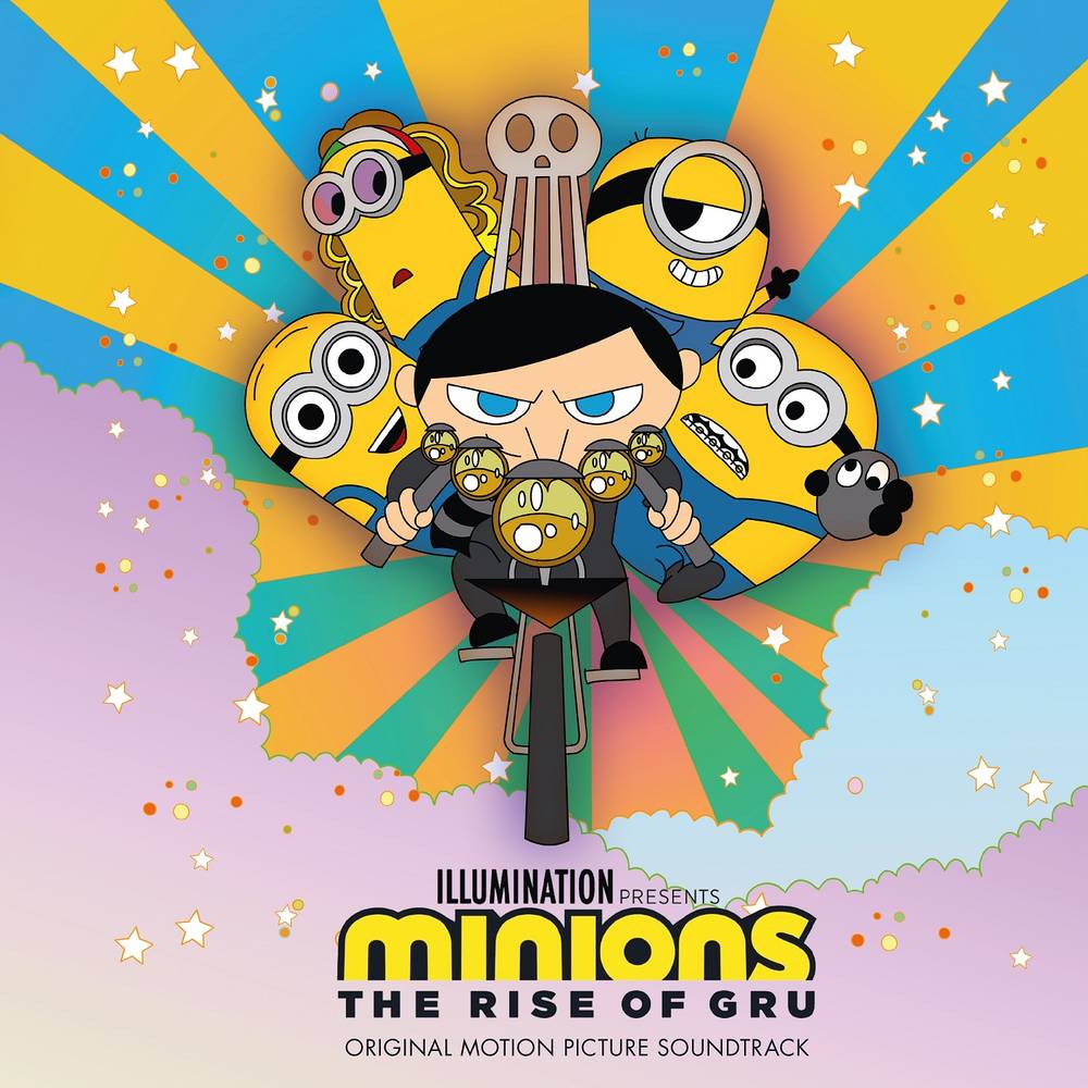 Various Artists - Minions: The Rise Of Gru (Indie Exclusive Limited Edition Gru Blue 2 LP) { vinyl }