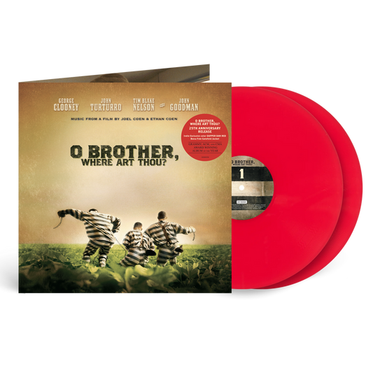 Various Artists - O Brother, Where Art Thou? (Original Motion Picture Soundtrack) - 25th Anniversary (Indie Exclusive Dapper Dan Red) { vinyl }