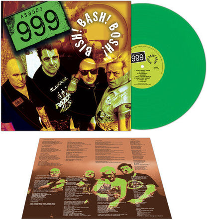 999 - Bish! Bash! Bosh! - Green (Vinyl) { vinyl }