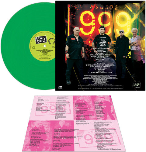 999 - Bish! Bash! Bosh! - Green (Vinyl) { vinyl }