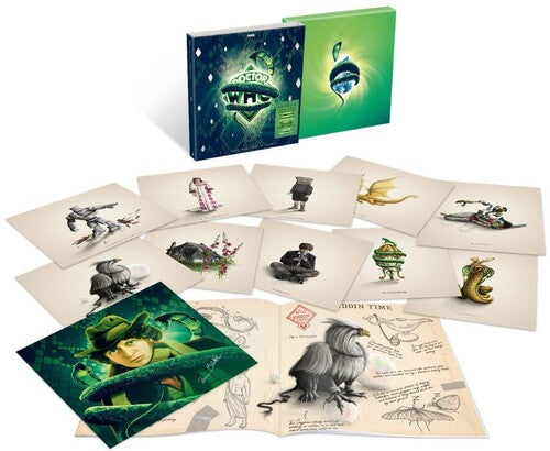 Doctor Who - Serpent Crest - Limited Boxset includes 10 140-Gram LP's pressed on Black & Green Colored Vinyl with a Full-Color Booklet (Vinyl) { vinyl }